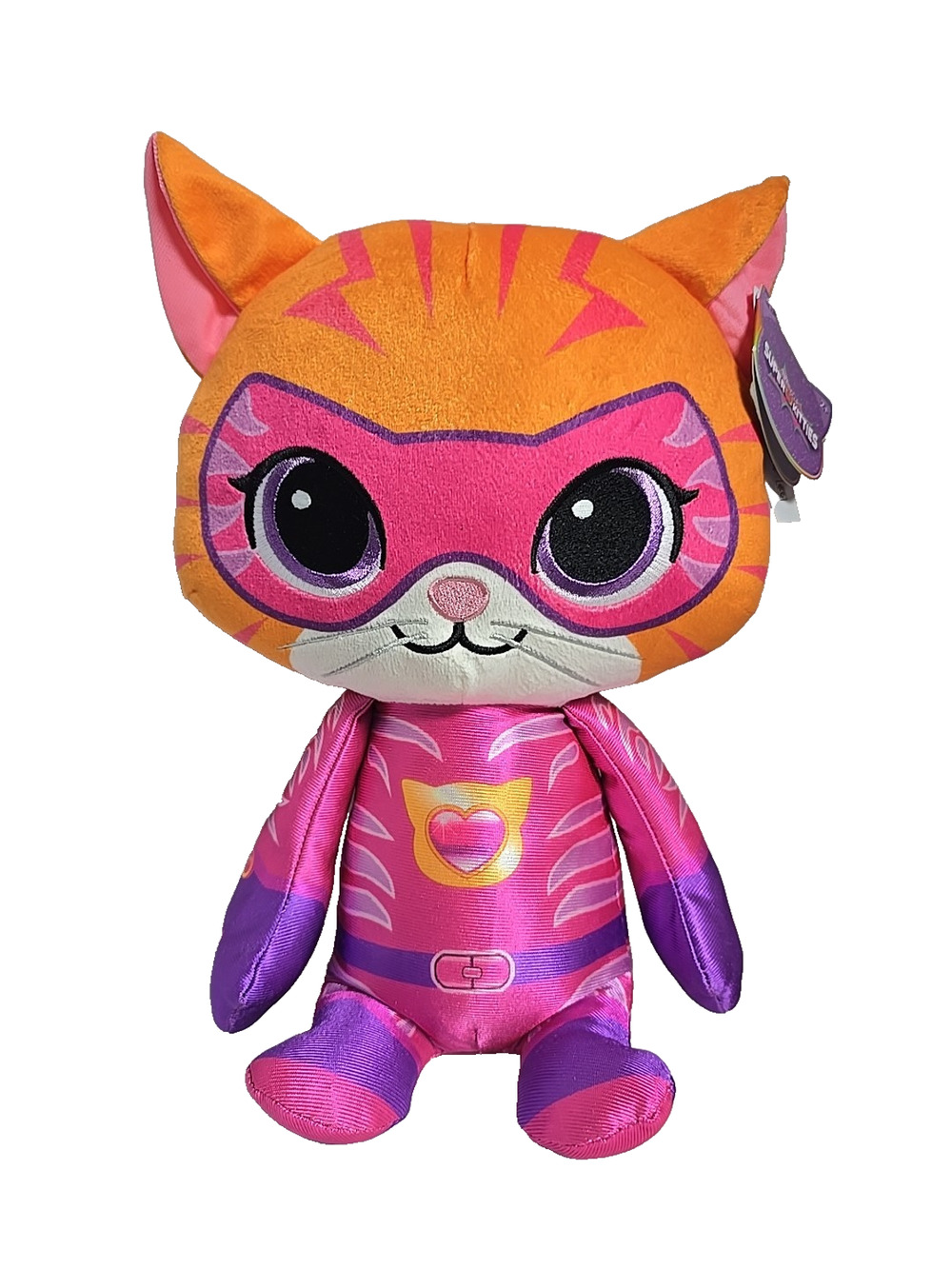 Large 15" Super Kitties- Ginny Plush- 15"- Disney JR. New W/Tags